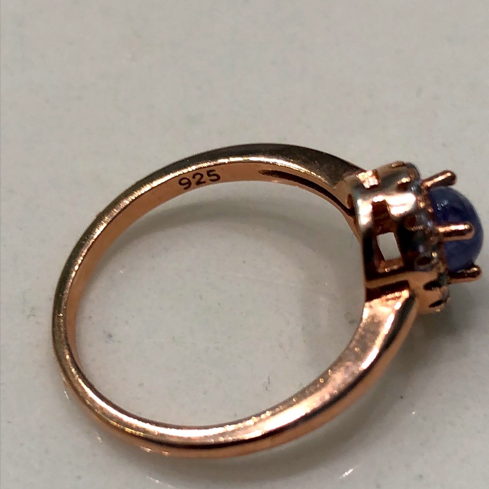 Tanzanite & 14K Rose Gold Plated - Picture 5 of 5